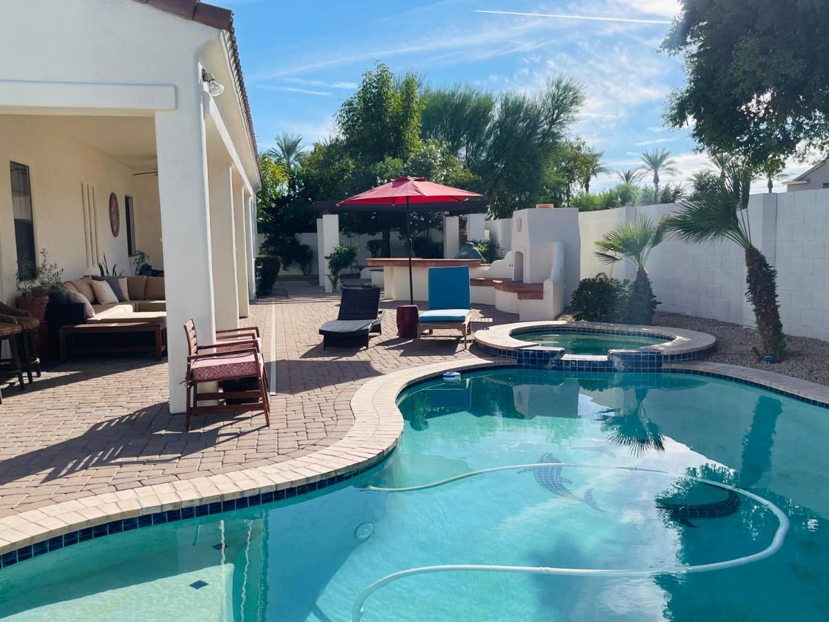 Beautiful Private Casita/Guesthouse W/ Kitchen, Access To Pool/Spa Goodyear Exterior foto